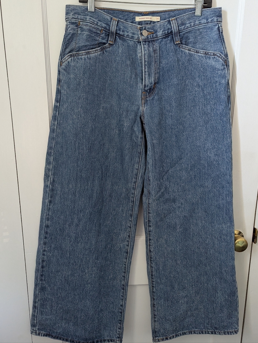 Levis Levi's '94 Baggy Wide Leg 100% Cotton Jeans Size 30 - Picture 3 of 9